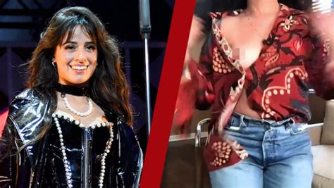 camilla cabello nip slip|Camila Cabello’s accidental nip slip on BBC is going viral